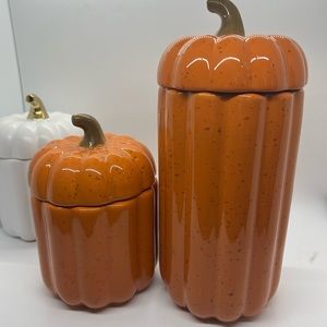 Pumpkin canister set if 2